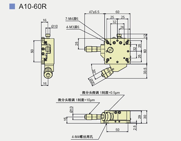 A10-60R产品尺寸